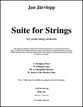 Suite for Strings Orchestra sheet music cover